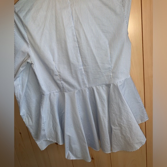 Forever 21 -contemporary-blue stripe -medium - Picture 9 of 11